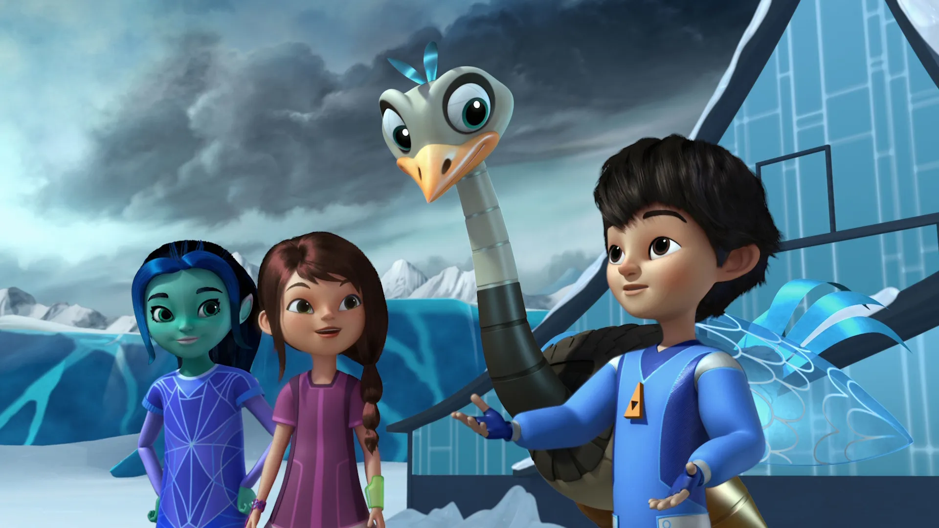 thumbnail - S2:E4 Galloping Groundshakers / Galactech: March of the Robo-Penguins