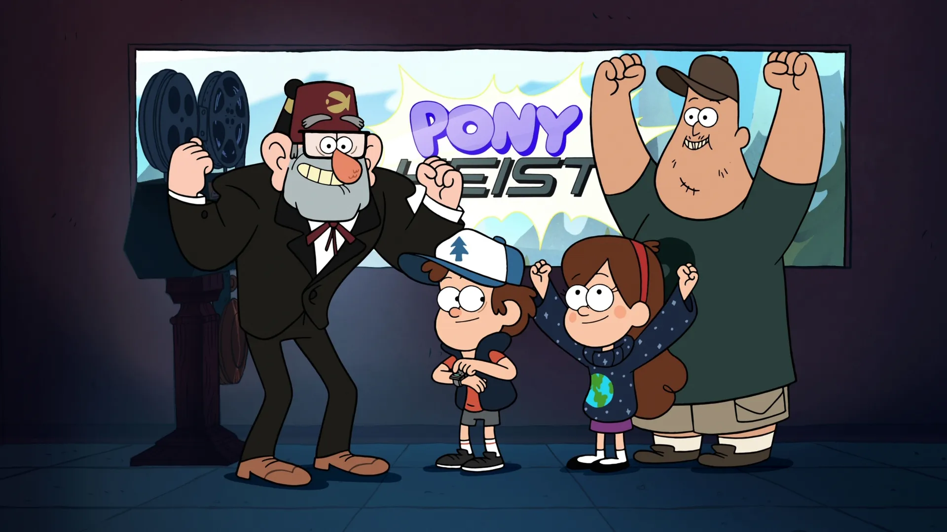thumbnail - S1:E17 Mabel's Scrapbook: Heist Movie