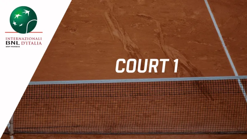 08:00 | WTA Internazionali BNL d'Italia / Court 1