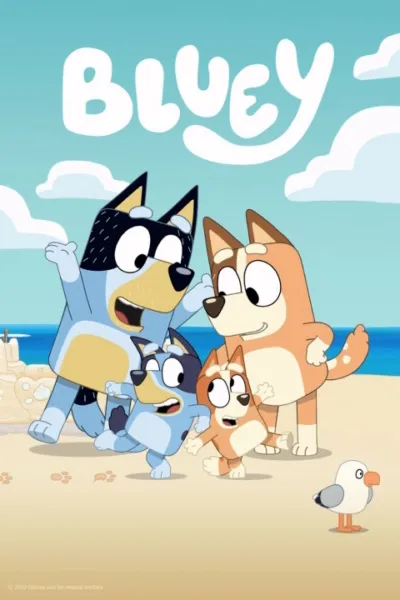 Portrait - Bluey