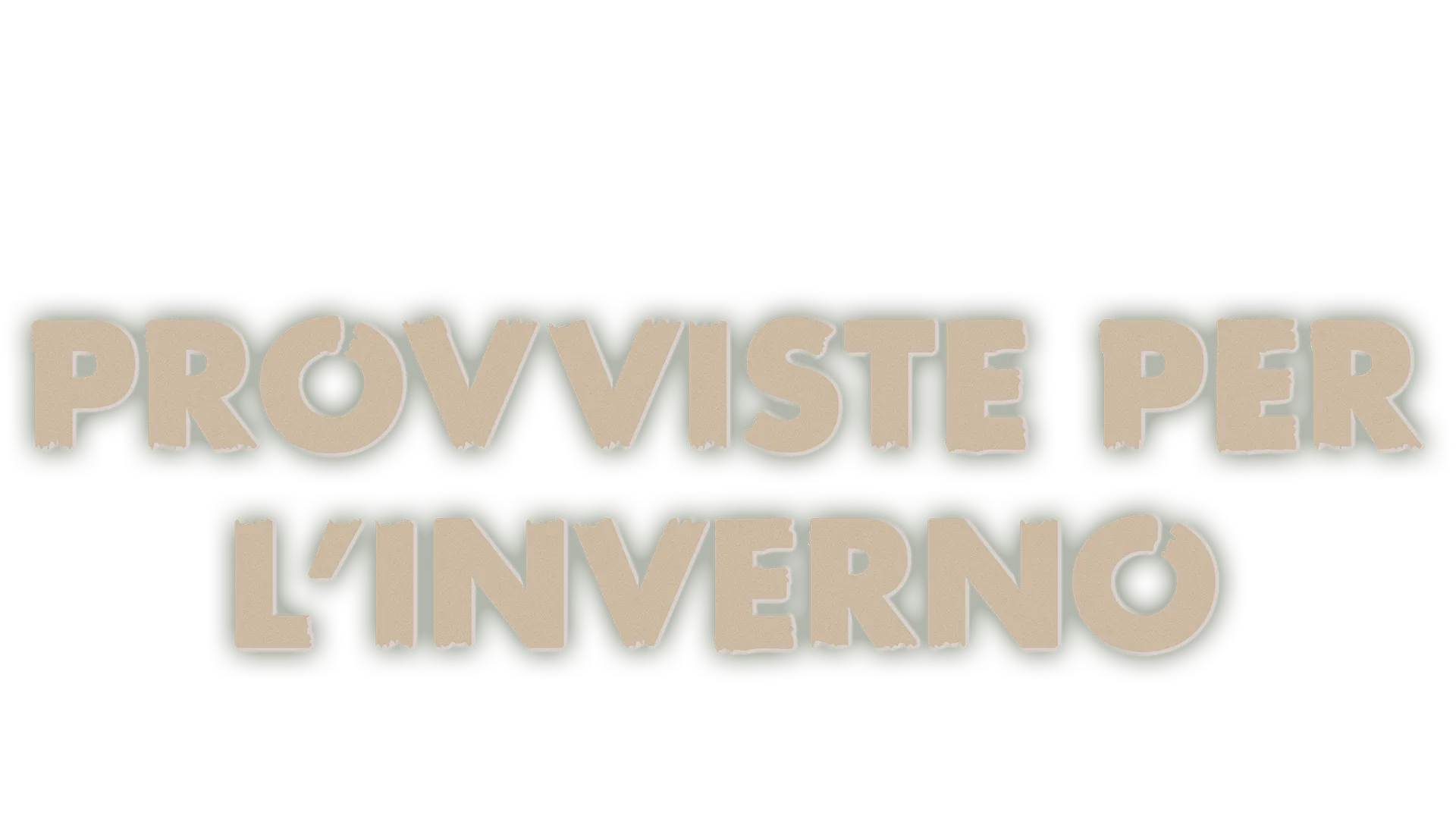 Provviste per l’inverno