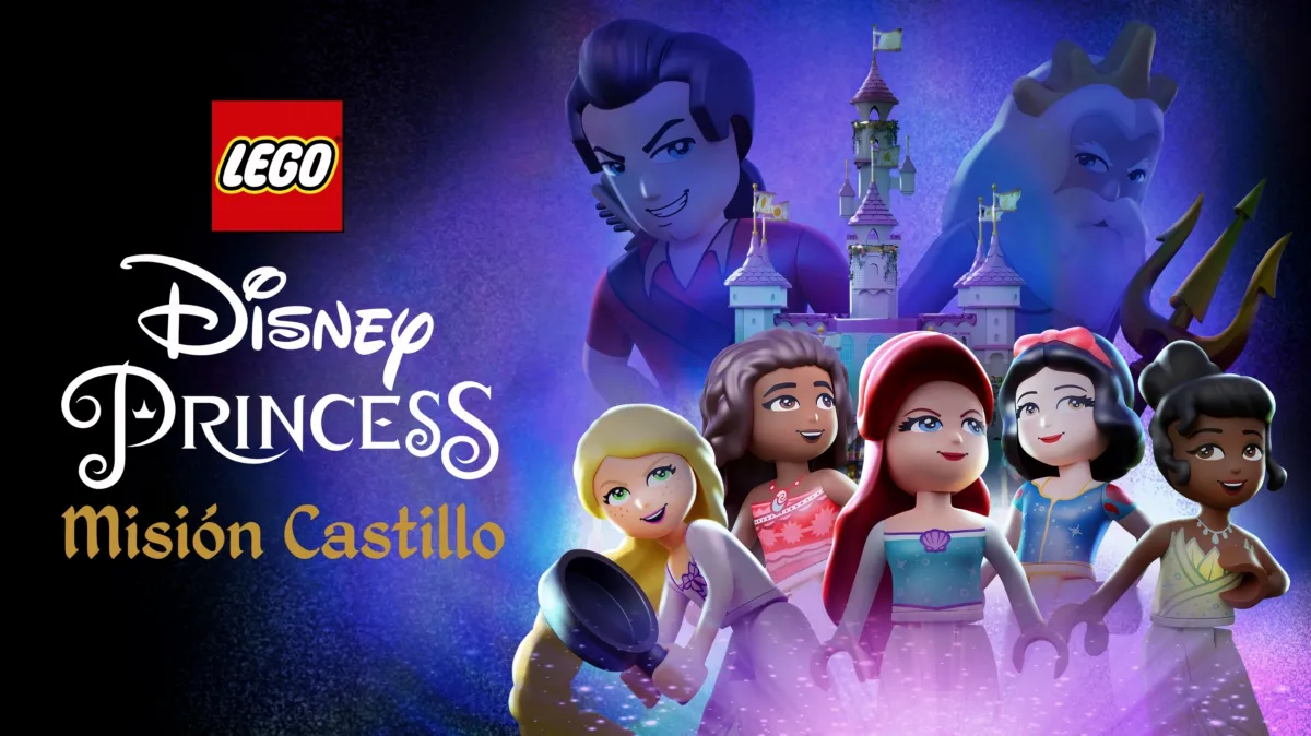 Castillo De Princesas De Disney De Dibujos Animados Lego Disney