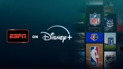 ESPN Unlocked Games ESPN Logo, D+ Logo, and League Logos