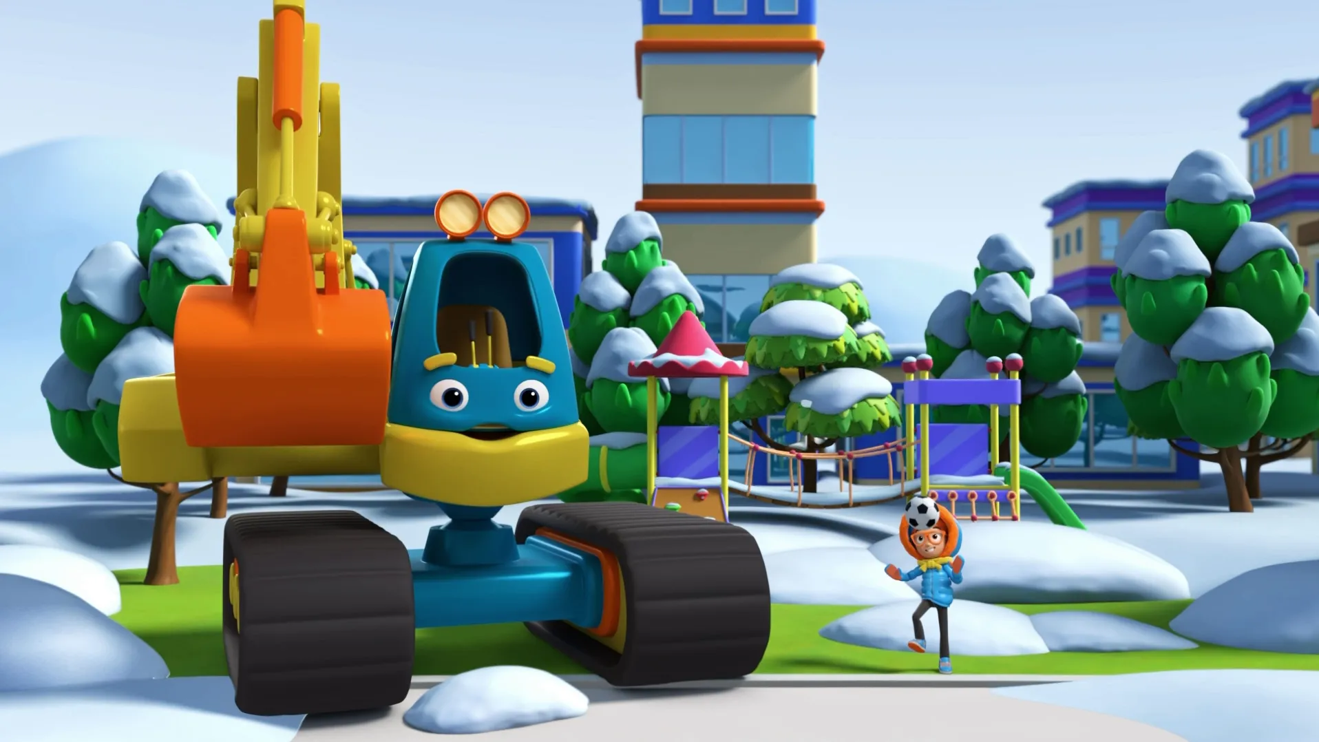 thumbnail - S2:E23 Snowy Excavator Song