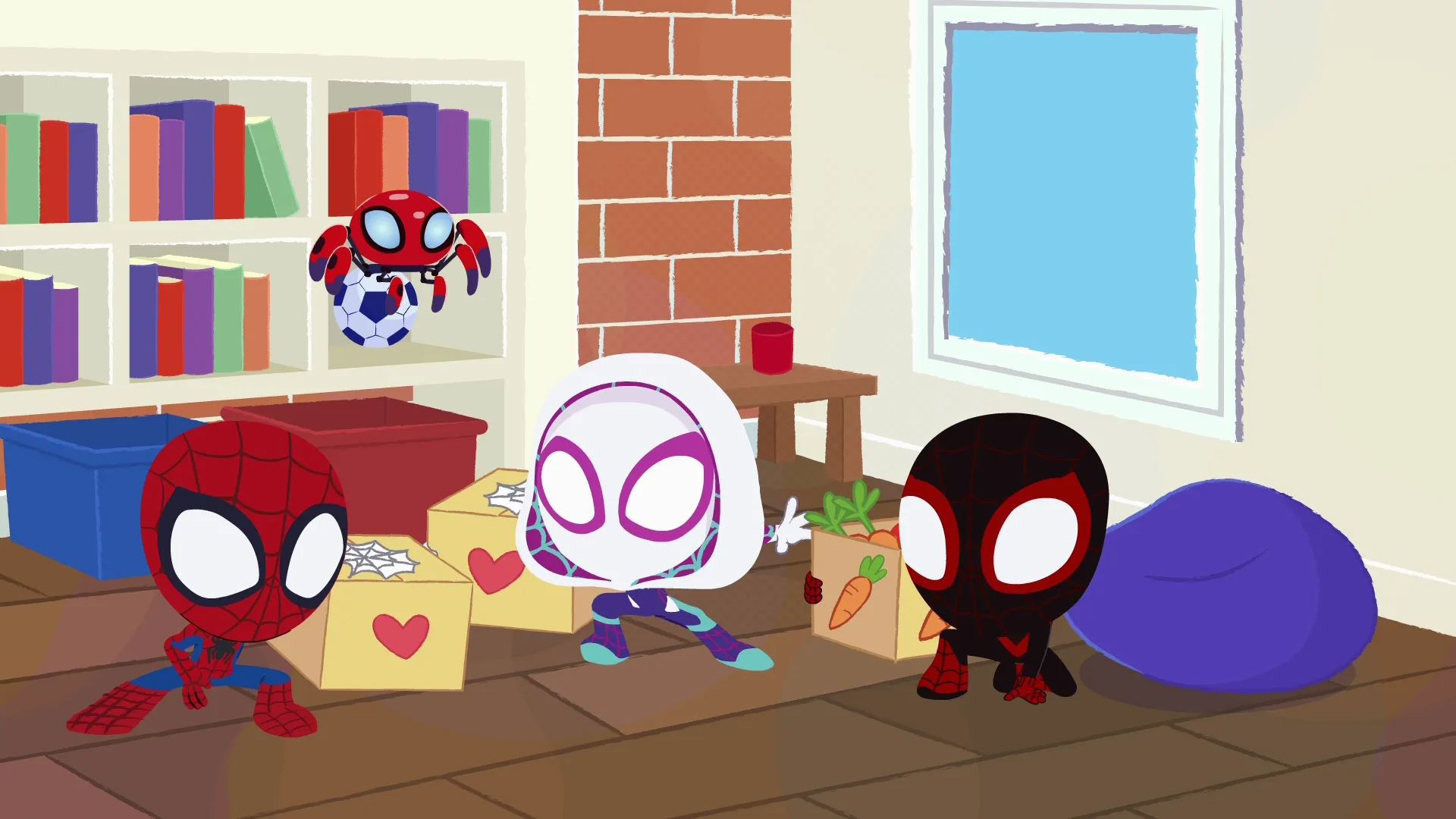thumbnail - S3:E4 Learn to Be a Hero with Team Spidey