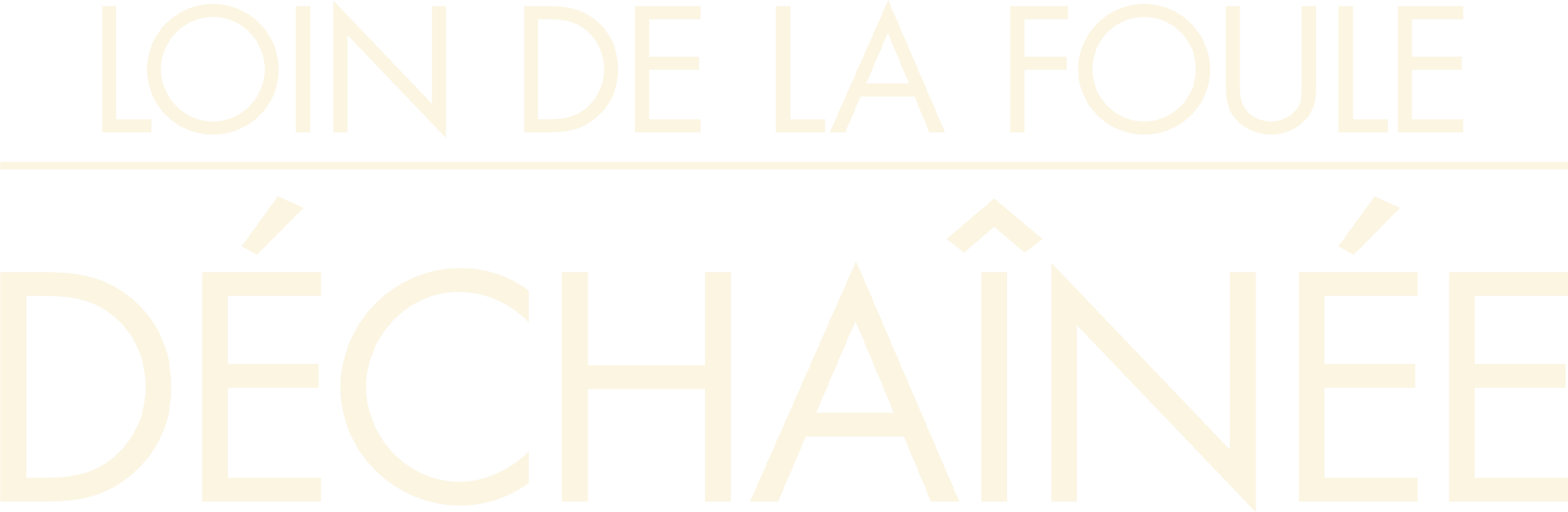 Loin de la foule déchaînée
