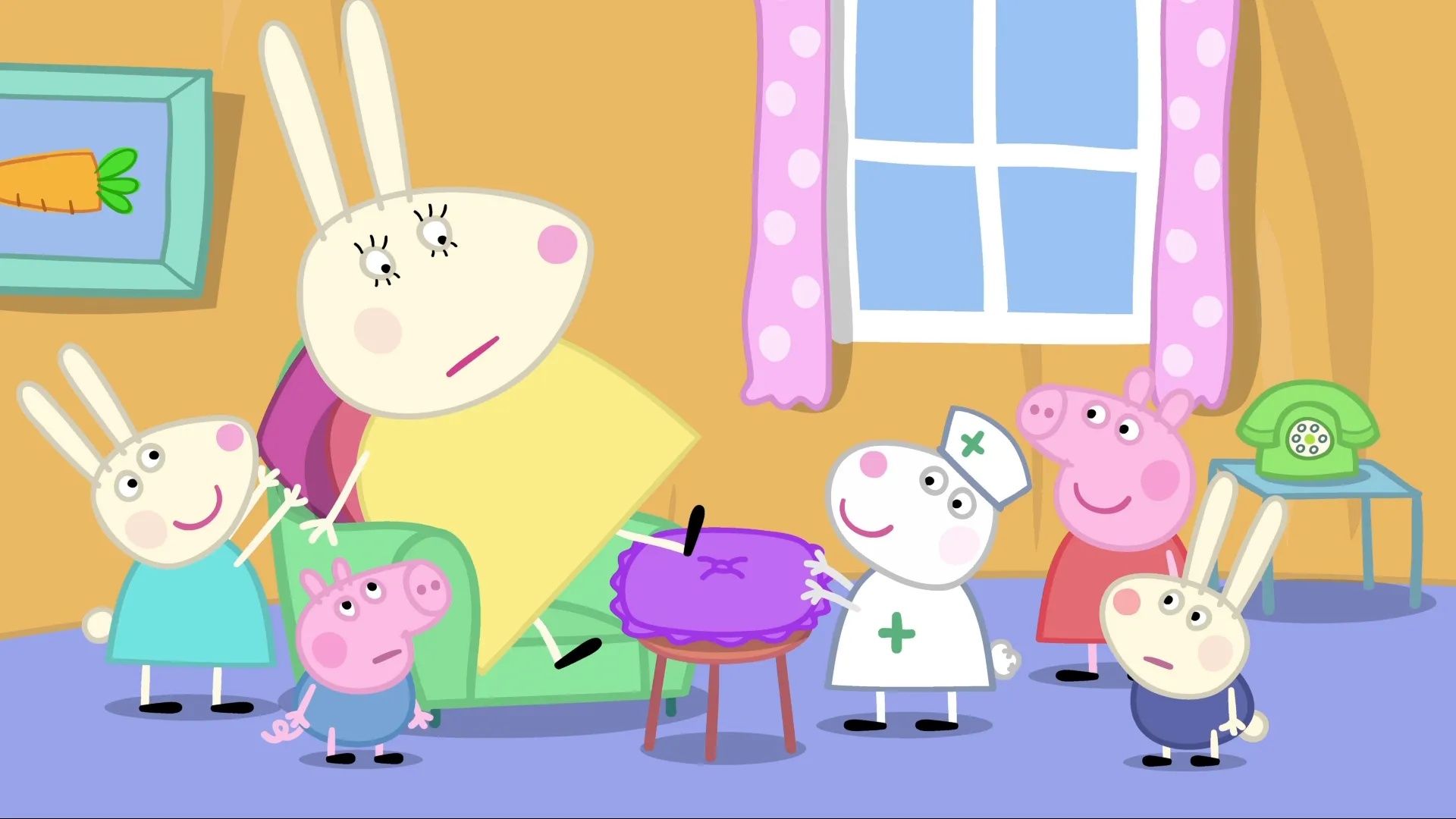 thumbnail - S4:E4 Miss Rabbit’s Day Off / The Secret Club / Grampy Rabbit's Boatyard / Shake, Rattle and Bang