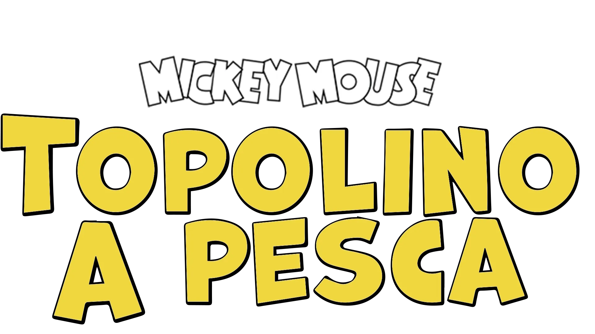 Topolino a pesca