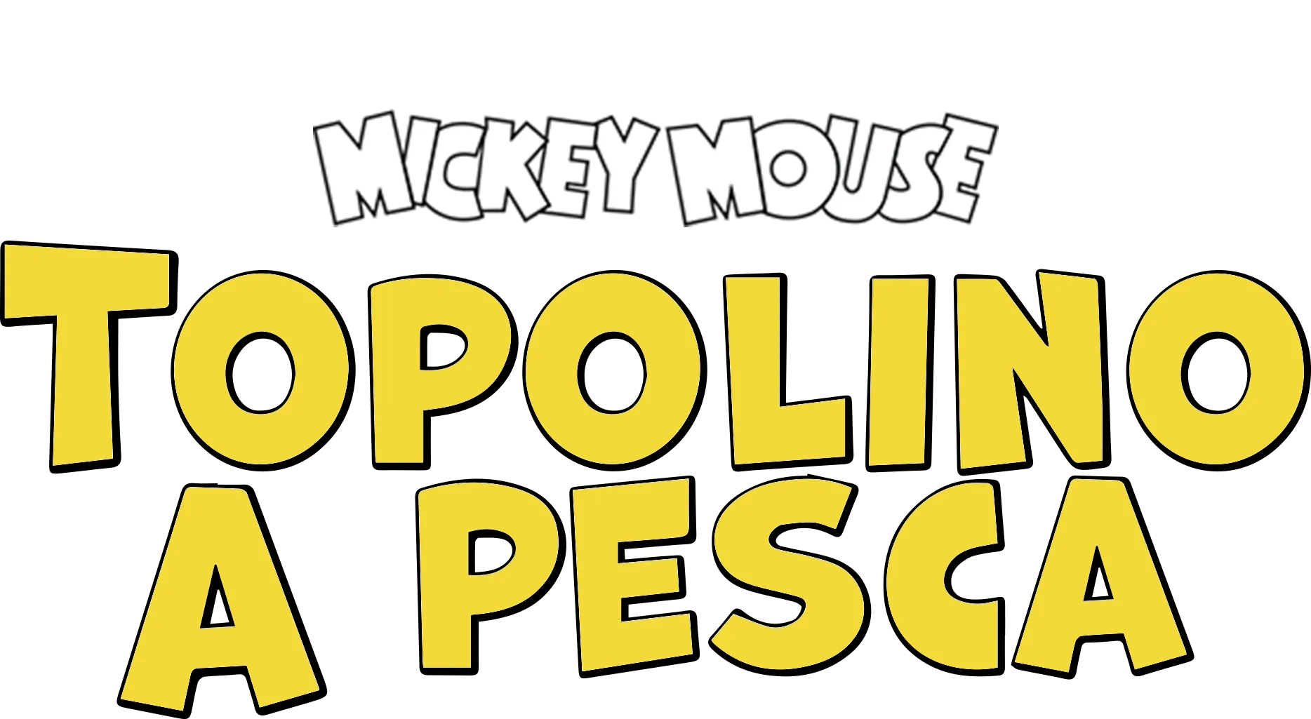Topolino a pesca