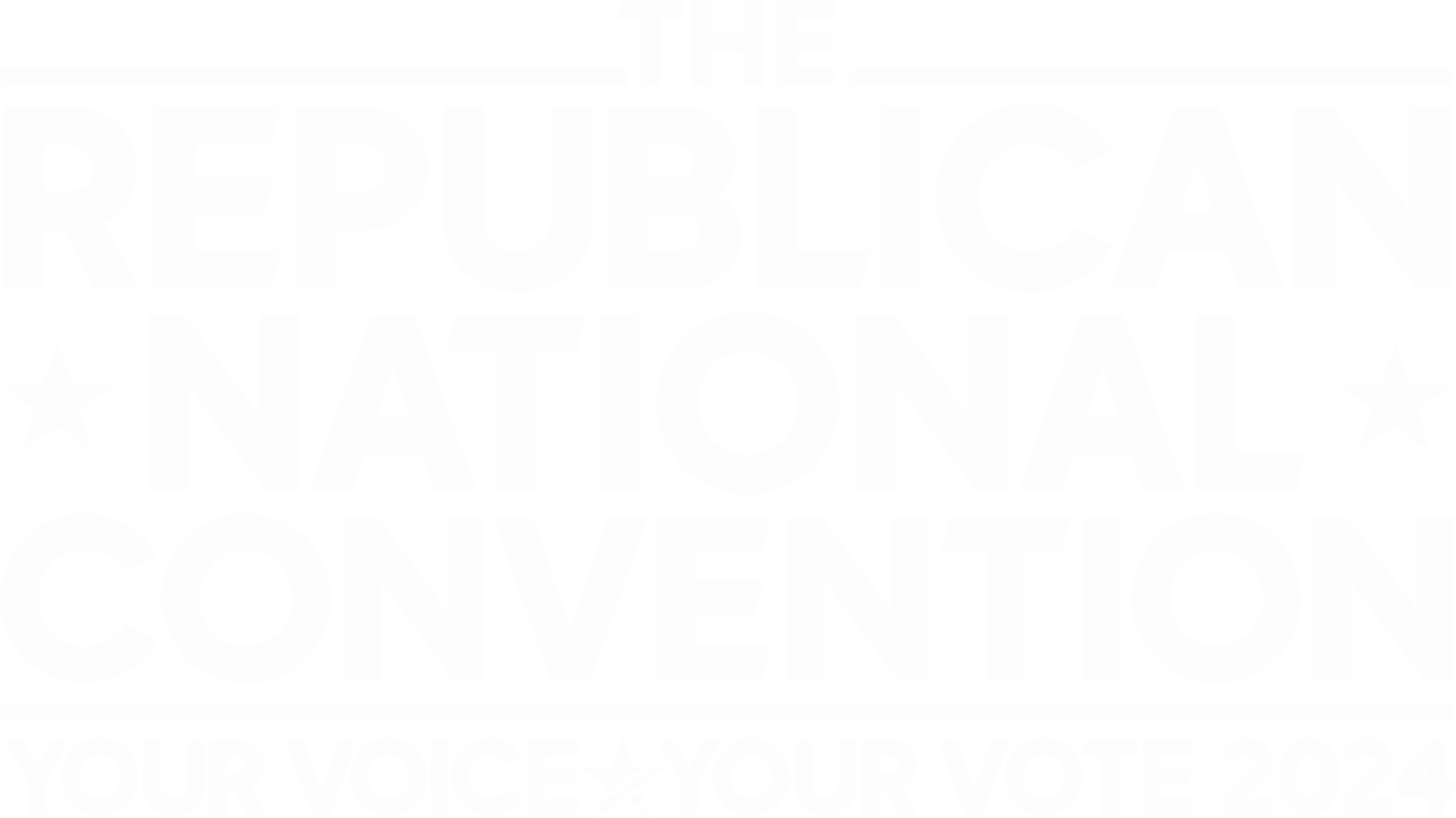The Republican National Convention – Your Voice/Your Vote 2024