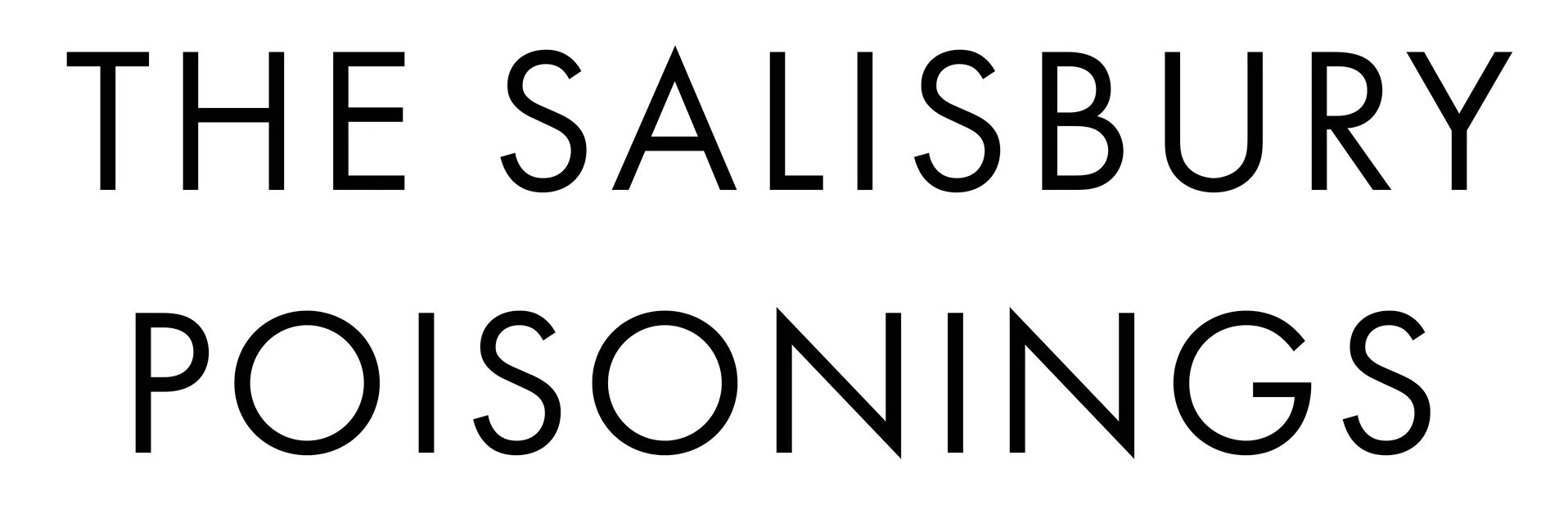 The Salisbury Poisonings