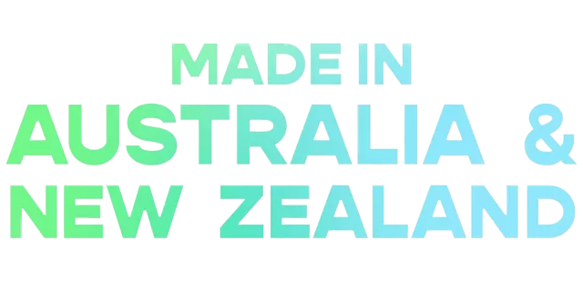 Made in Australia and New Zealand