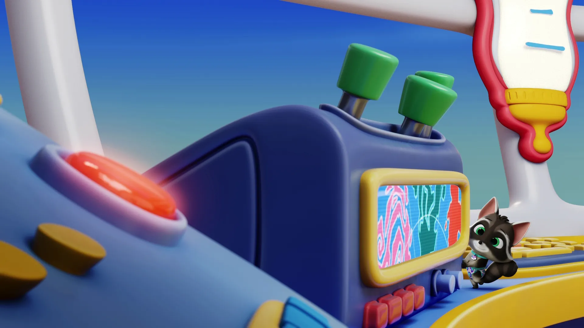 thumbnail - S3:E7 Cute as a Button / It Takes a Village