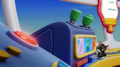 thumbnail - S3:E7 Cute as a Button / It Takes a Village