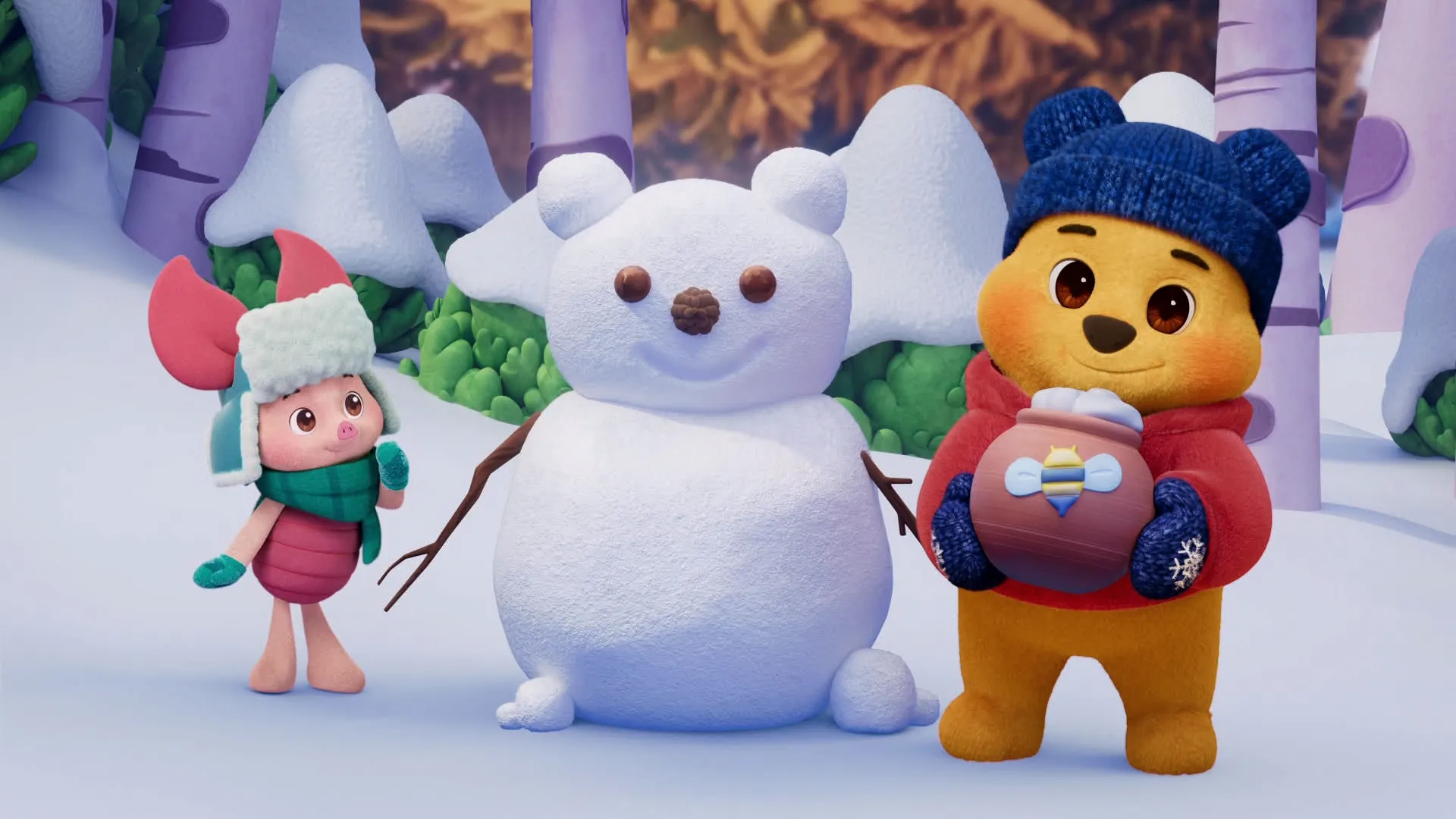 thumbnail - S2:E12 Winnie the Pooh's Snow Day
