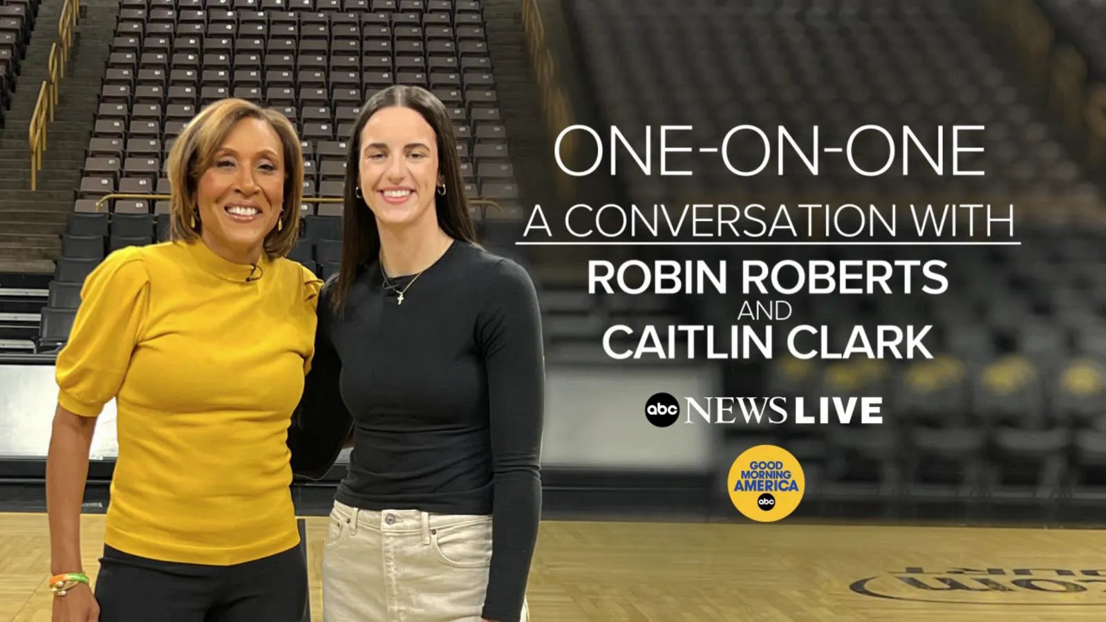 thumbnail - One-on-One: A Conversation with Robin Roberts and Caitlin Clark