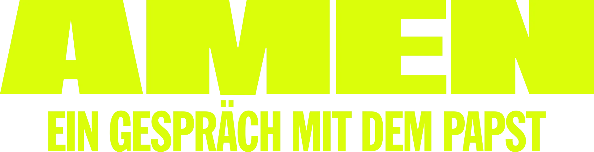 AMEN: Ein Gespräch mit dem Papst