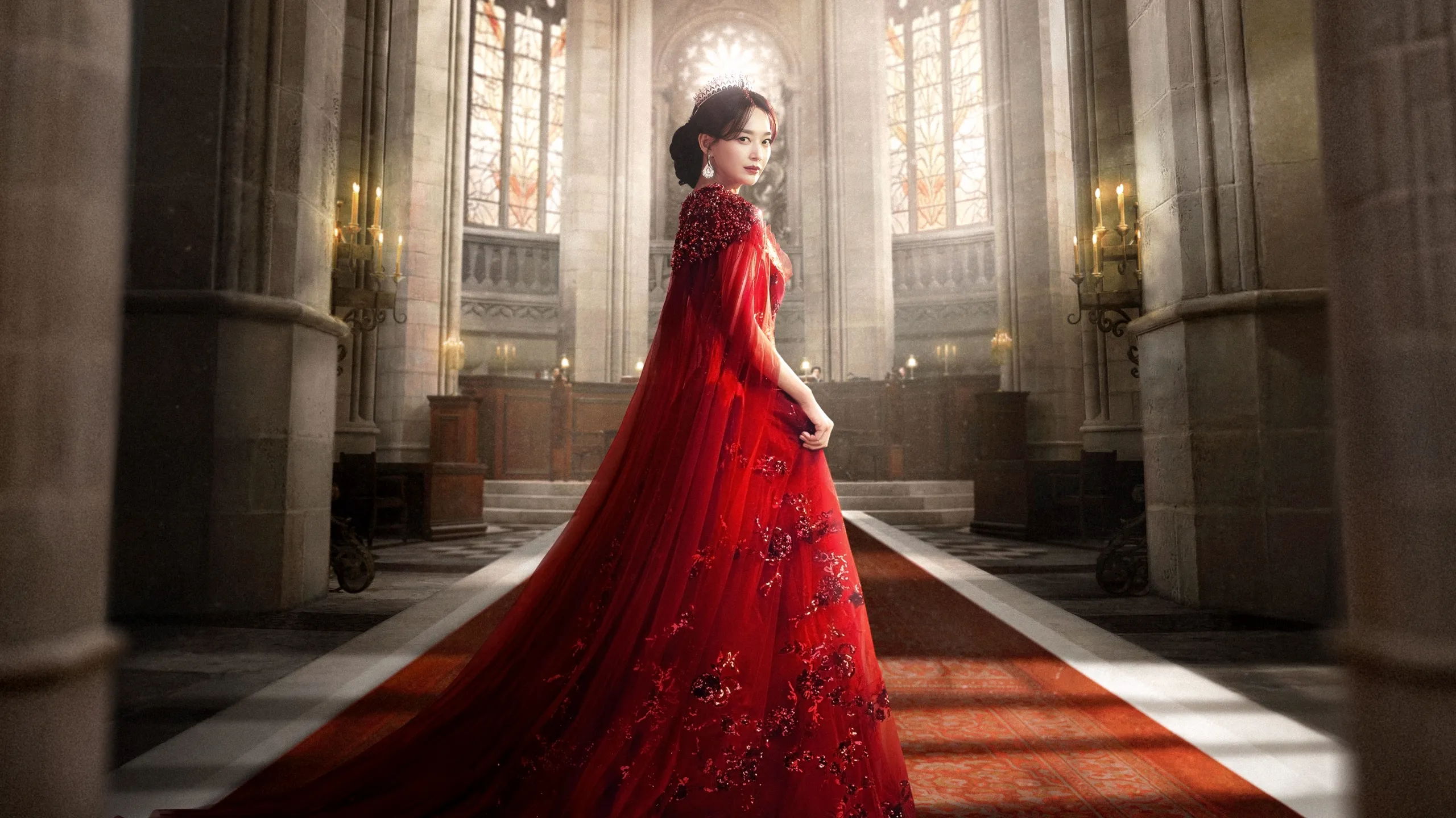 Navier played by Shin Mina in The Remarried Empress