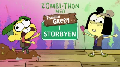 Zombi-Thon med Familien Green i storbyen