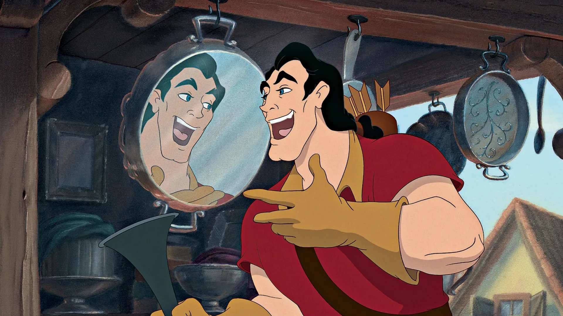 Gaston in Beauty and the Beast