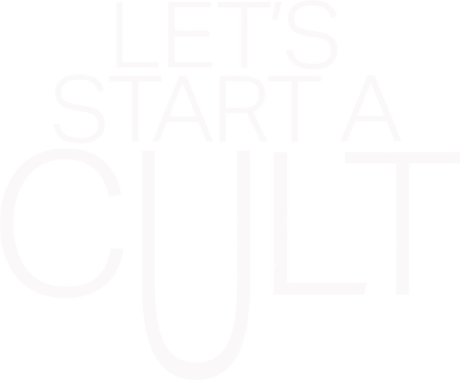 Let's Start a Cult