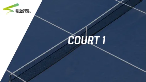 thumbnail - Singapore Tennis Open presented by BNP Paribas Open / Court 1 (Doubles)