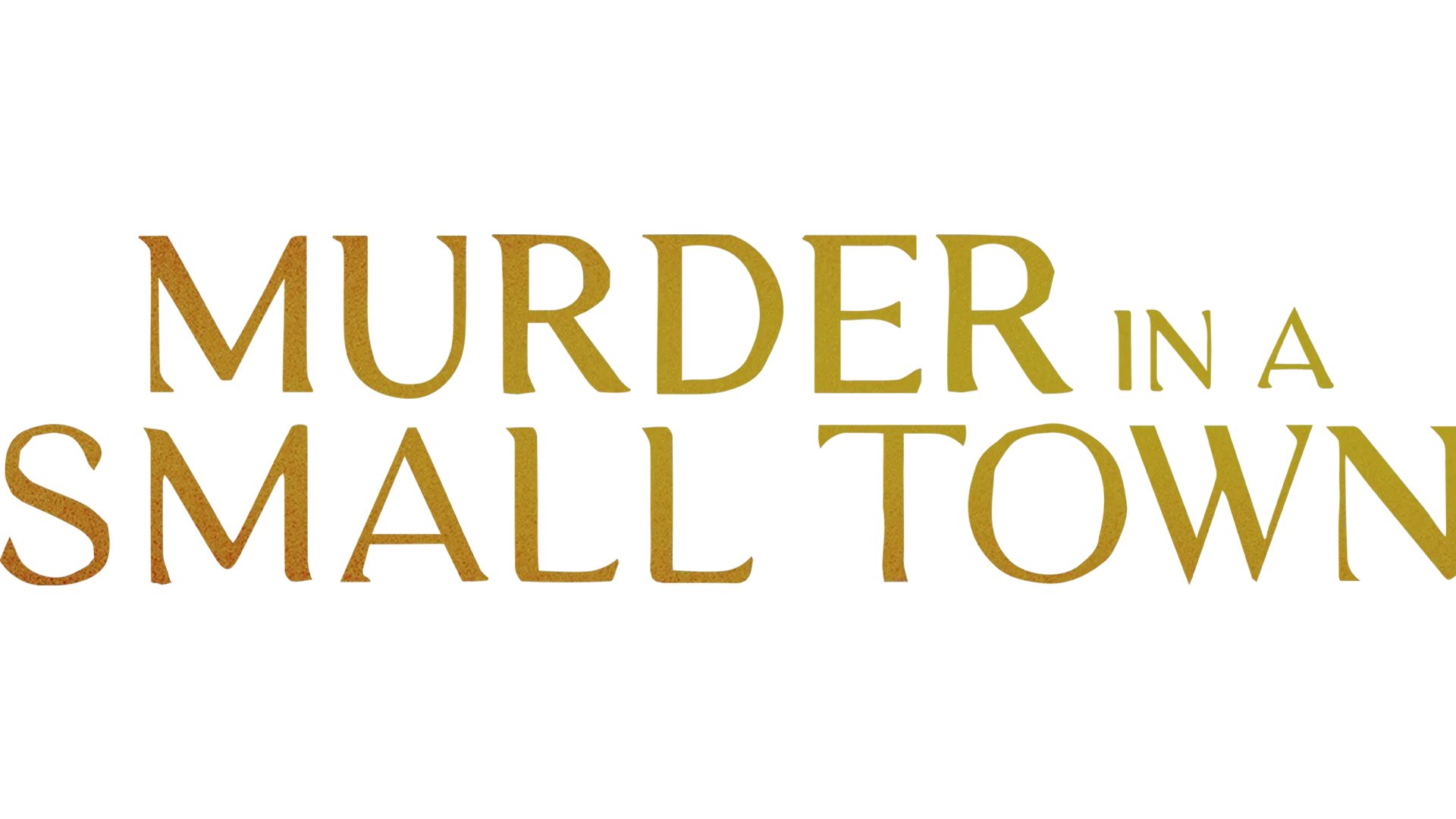 Murder in a Small Town