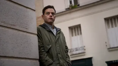 Rami Malek as Heller in 20th Century Studios' The Amateur.