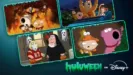 A collection of images from Family Guy Halloween specials