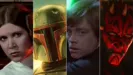 プリンセス・レイア、ダース・ベイダー、ルーク・スカイウォーカー、ダース・モール。