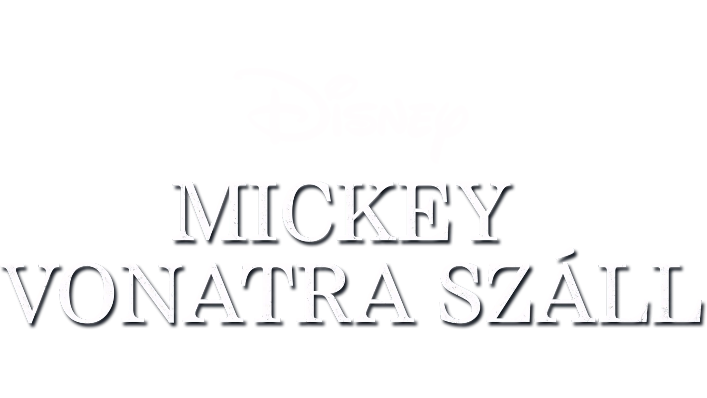 Mickey vonatra száll
