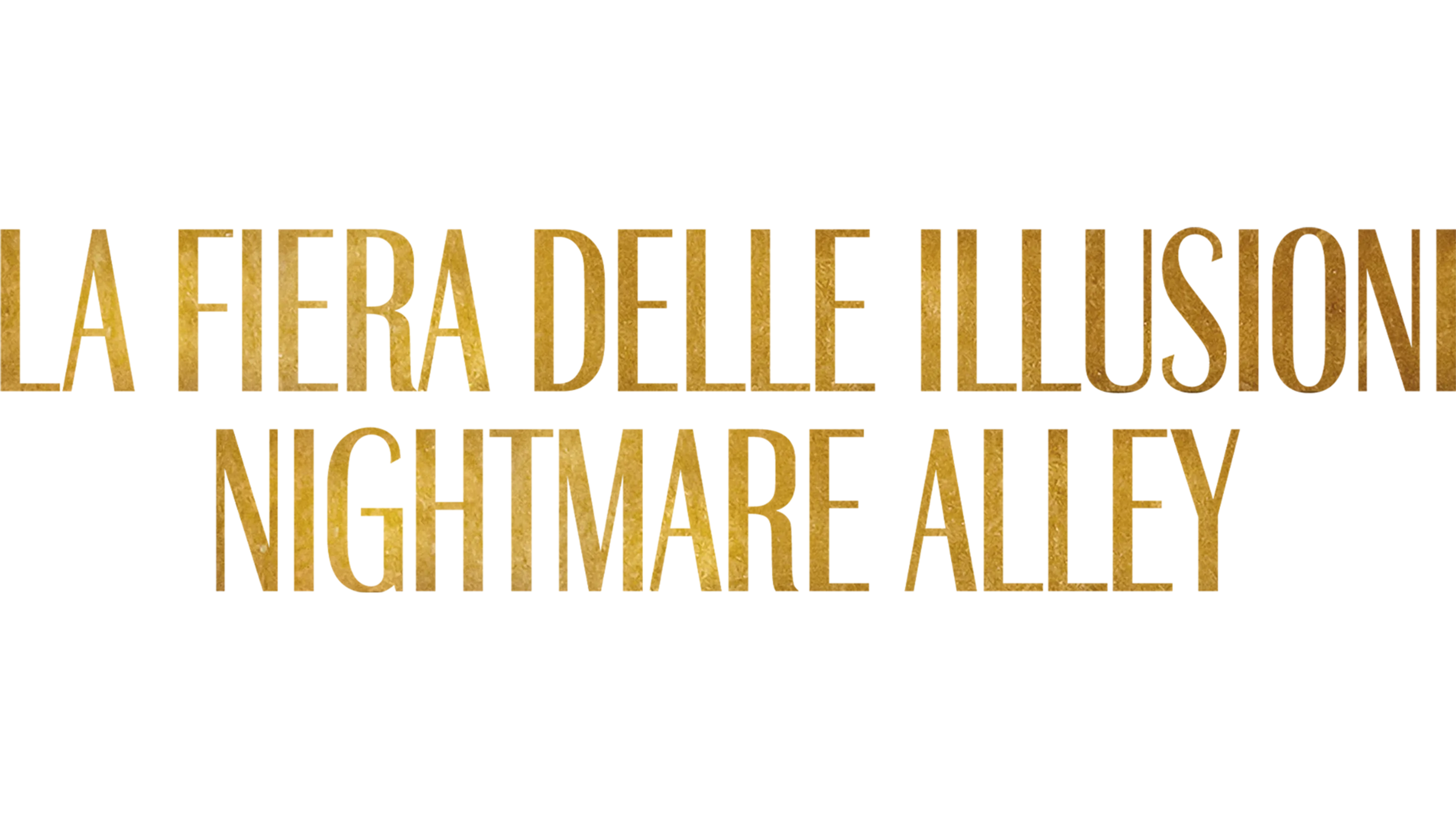 LA FIERA DELLE ILLUSIONI - Nightmare Alley