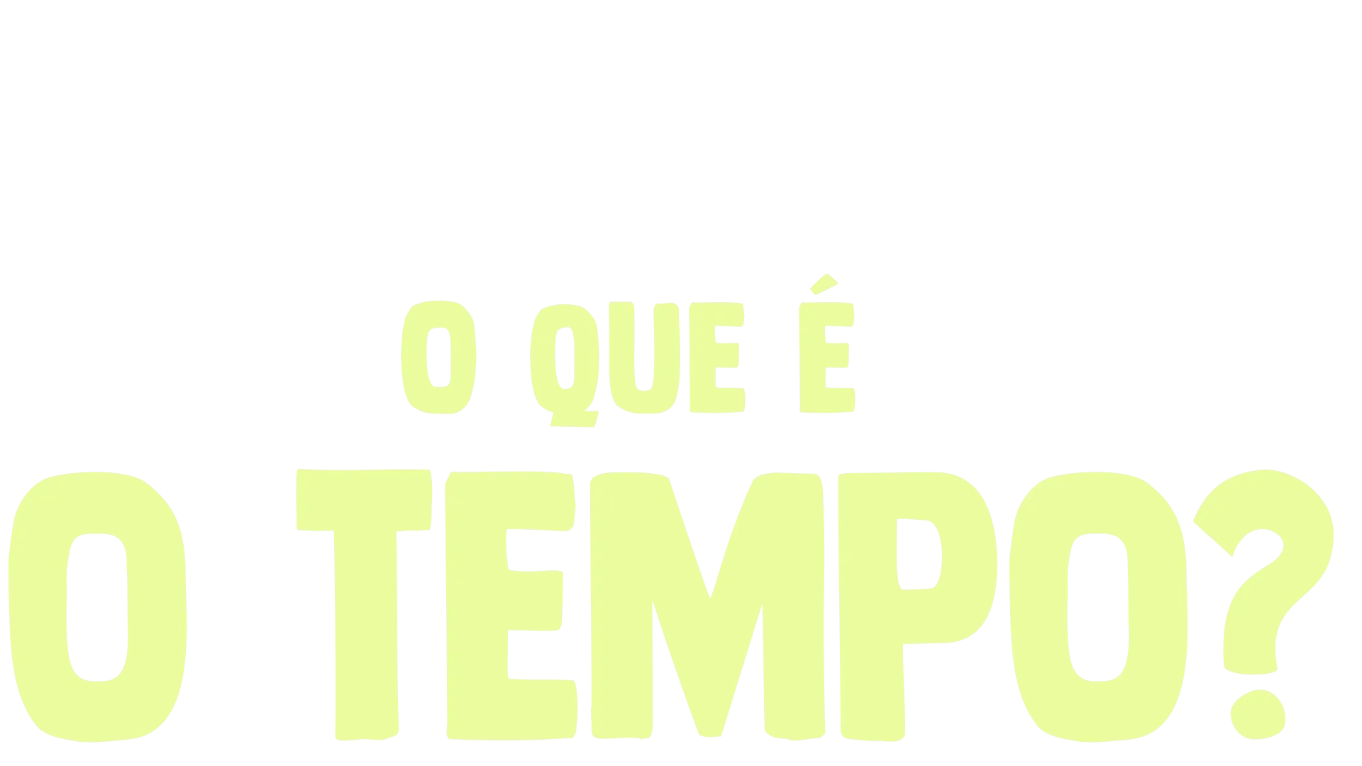 O Garfy Pergunta: O Que é o Tempo?
