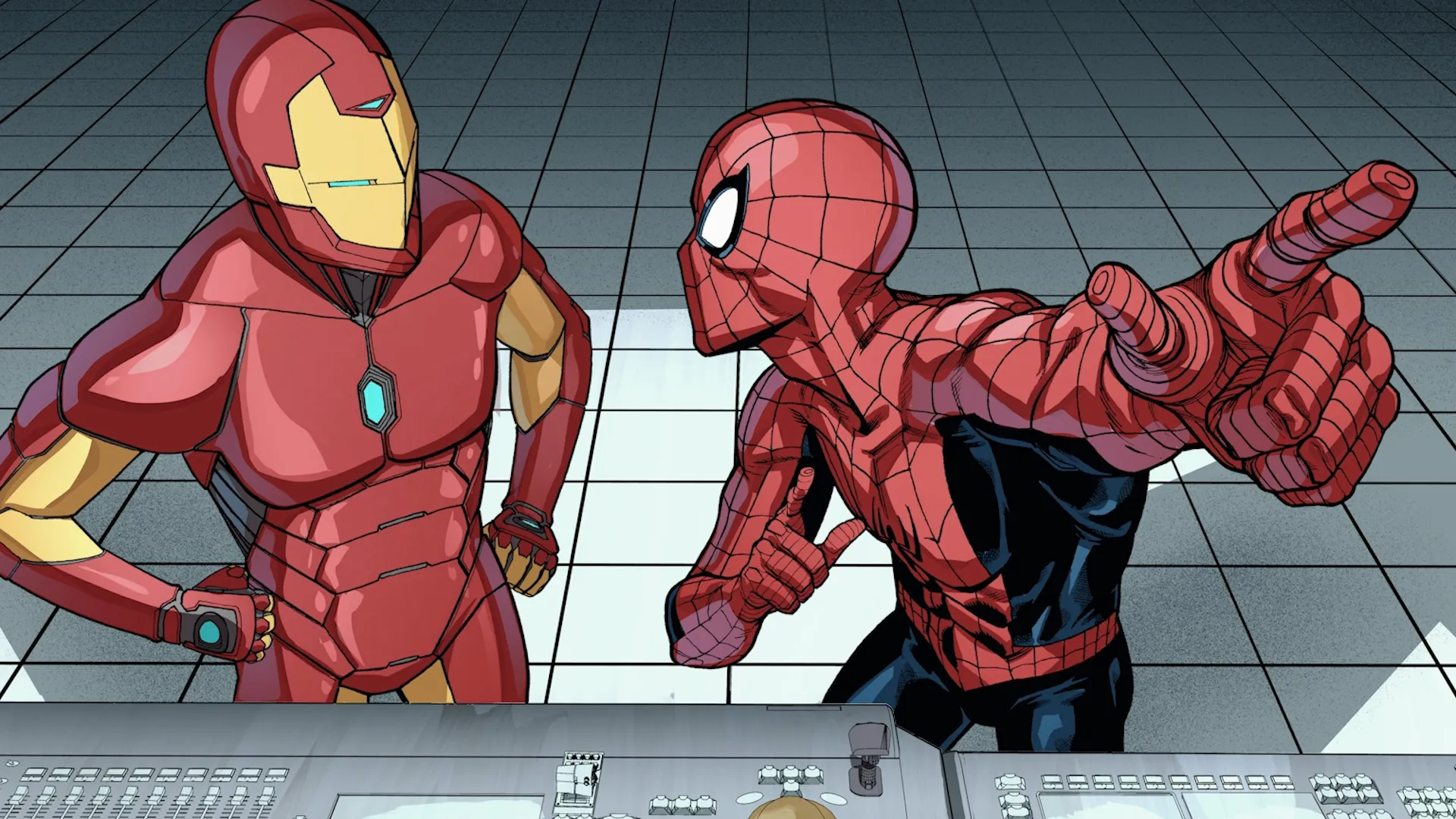 thumbnail - S1:E2 Spider-Man & Iron Man In…Training Day, Part 2