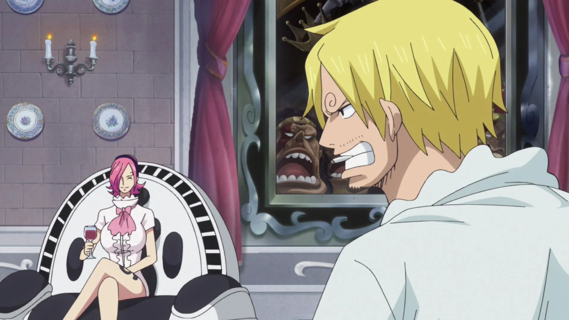 thumbnail - Whole Cake Island: E793 (Dub) A Seafaring Kingdom! Germa's King Judge!