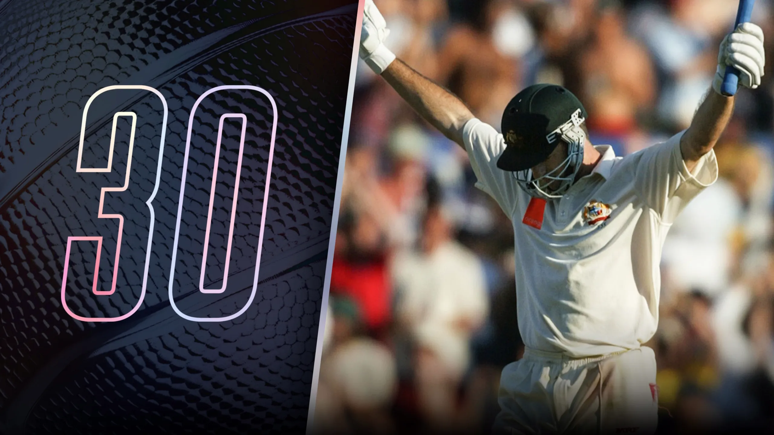 thumbnail - S1:E10 #30: Steve Waugh's Last-Ball Century Becomes Legend