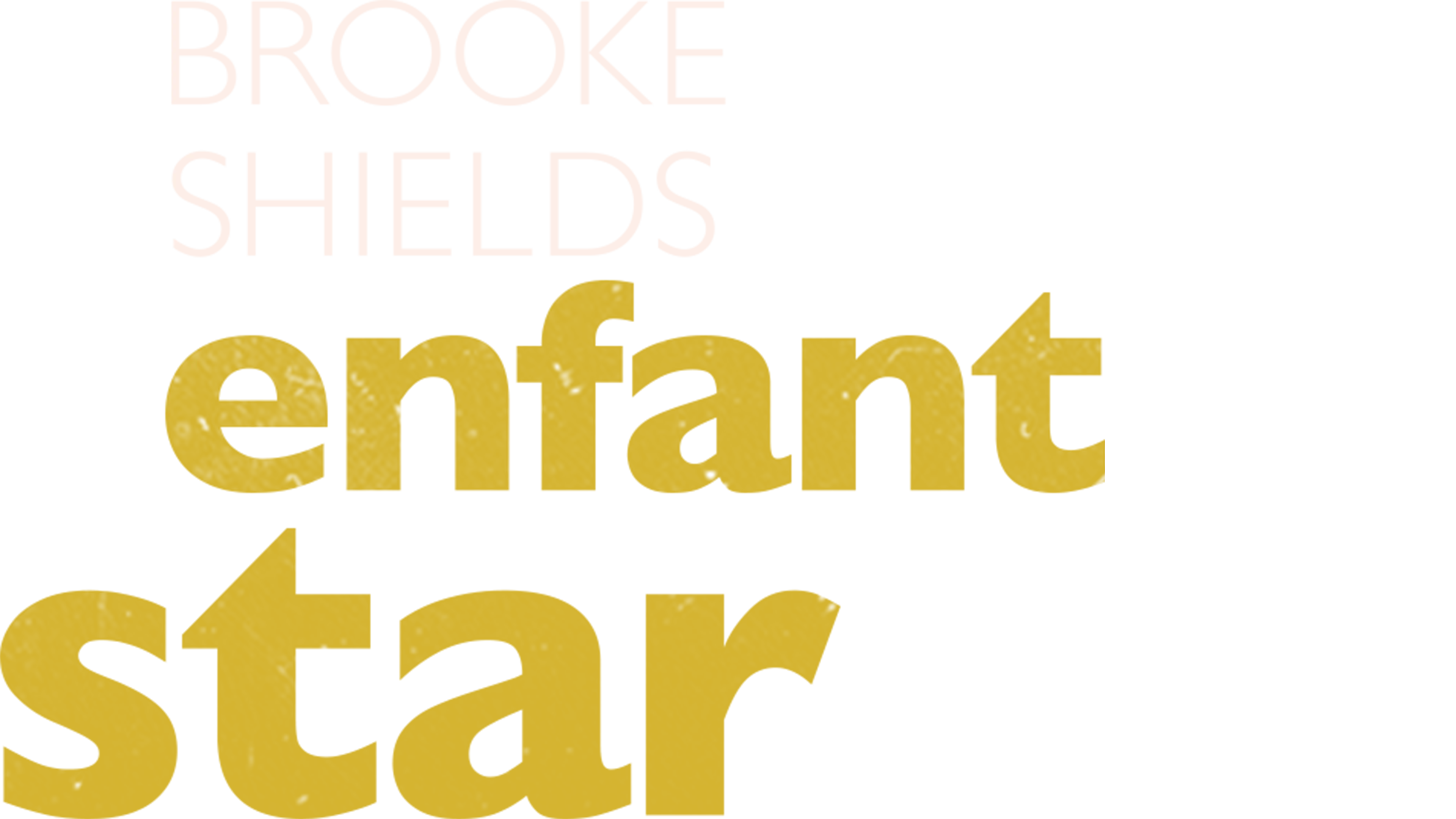 Brooke Shields : enfant star