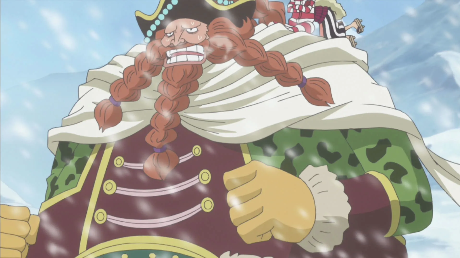 thumbnail - Punk Hazard: E587 (Dub) A Collision! Law vs. Vice Admiral Smoker!