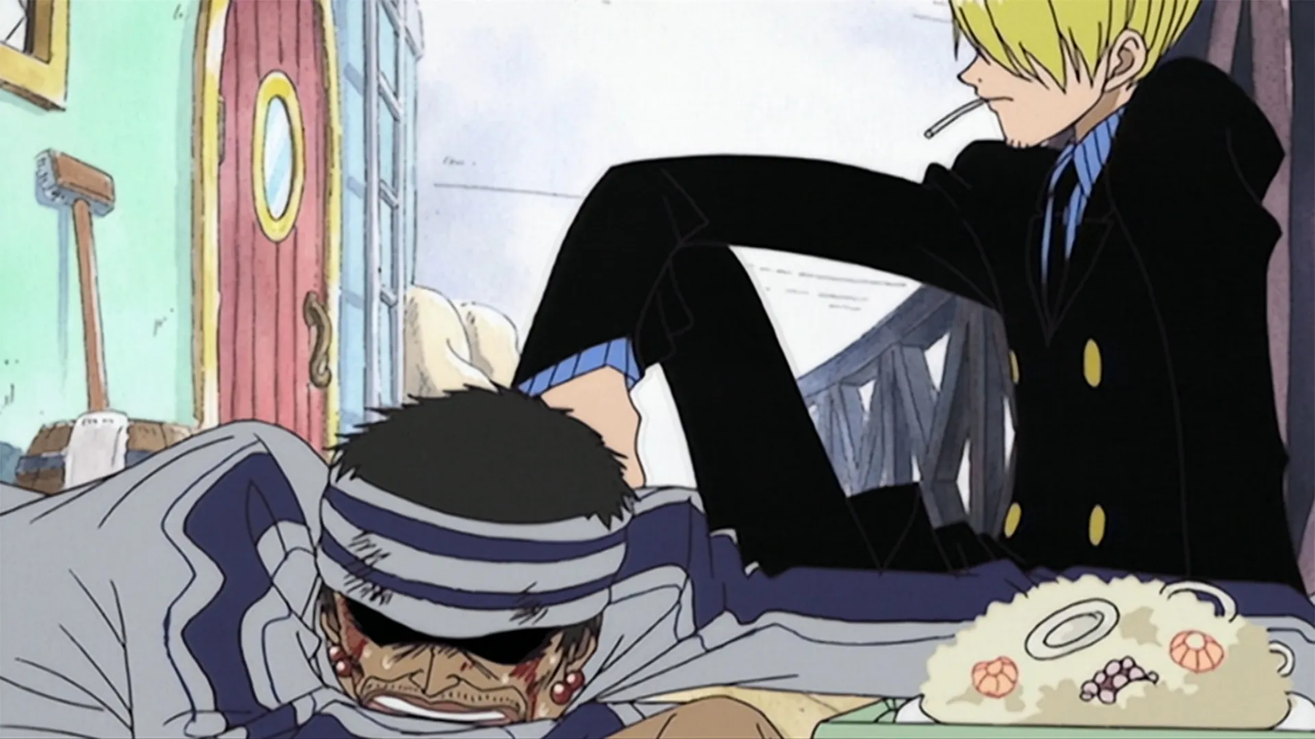 thumbnail - S1:E21 East Blue Episode 21: An Uninvited Guest! Sanji's Food and a Favor for Gin