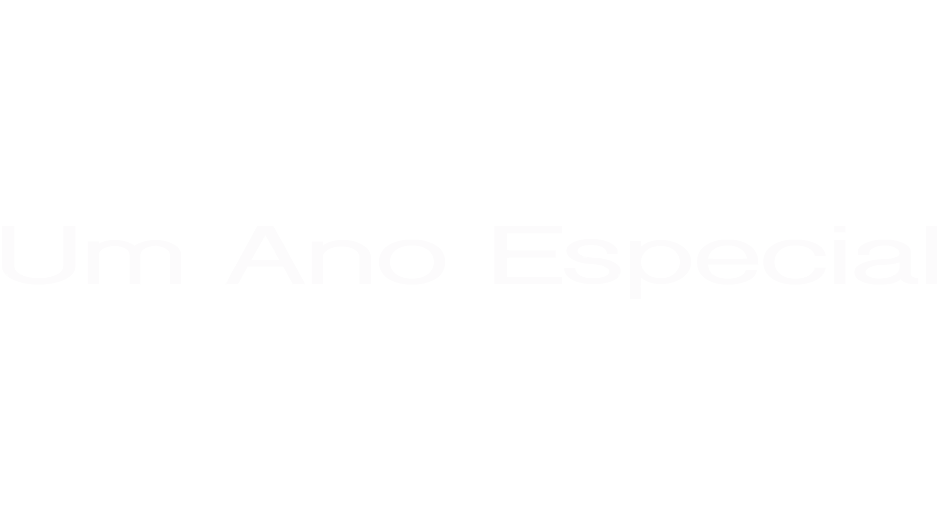 Um Ano Especial