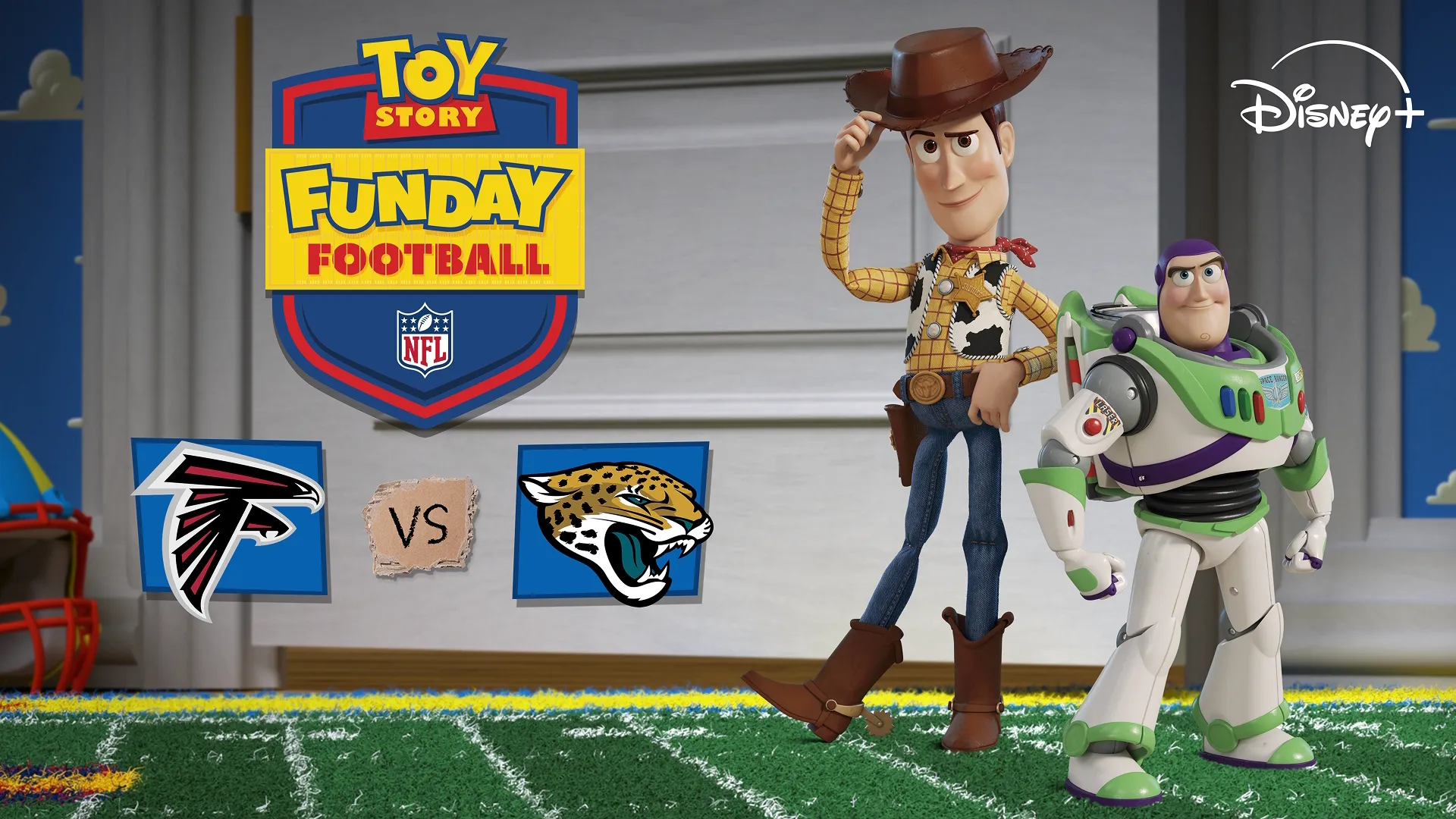 Toy Story Funday Football 2023 key art