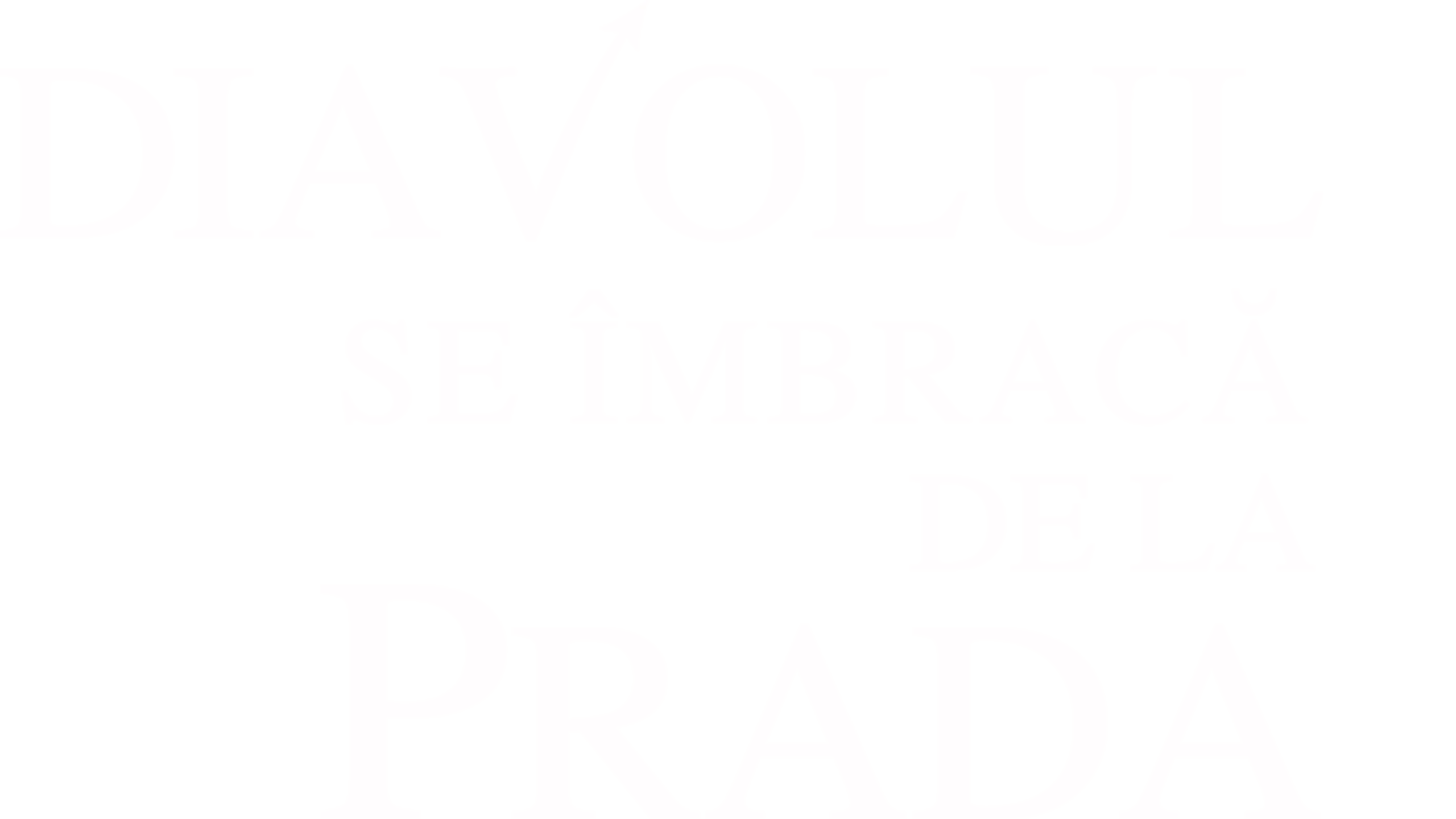 Diavolul se îmbracă de la Prada