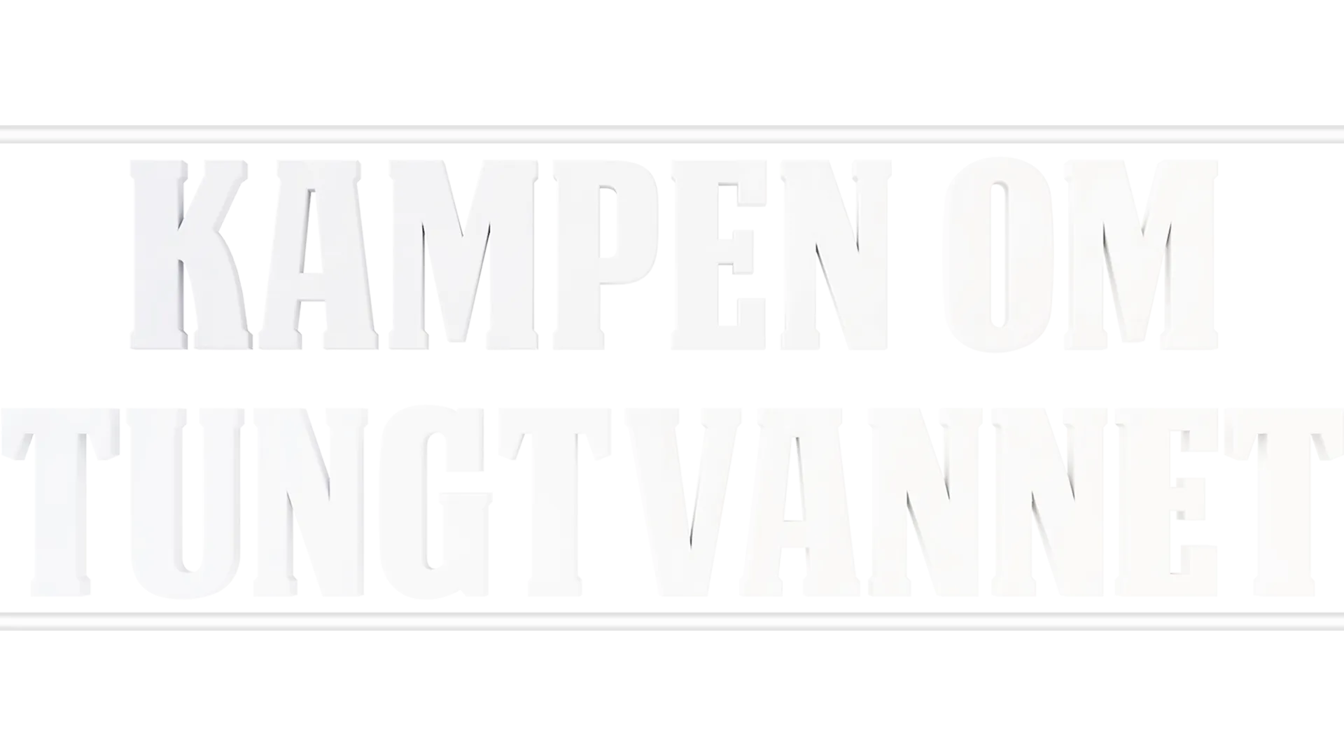 Kampen om tungtvannet