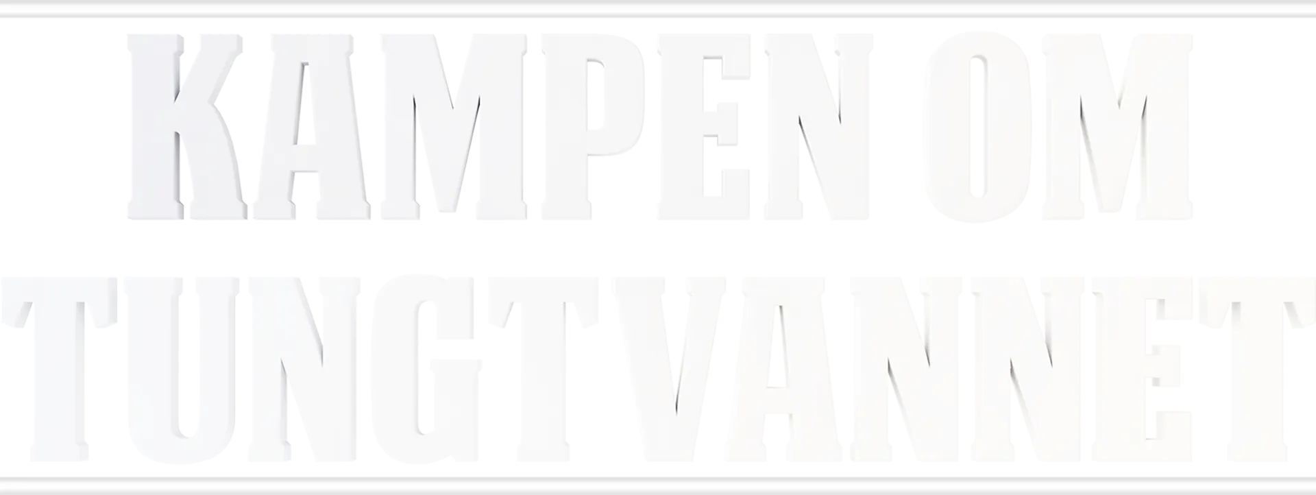 Kampen om tungtvannet