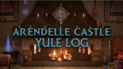 Arendelle Castle Yule Log