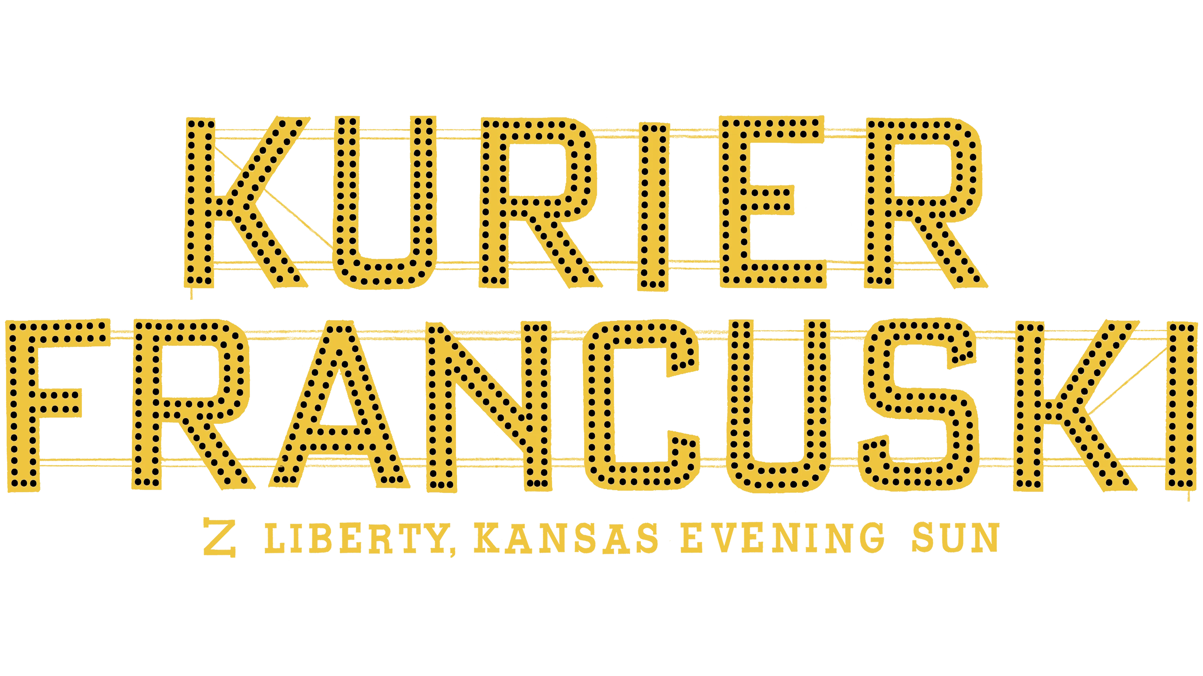 Kurier francuski z Liberty, Kansas Evening Sun