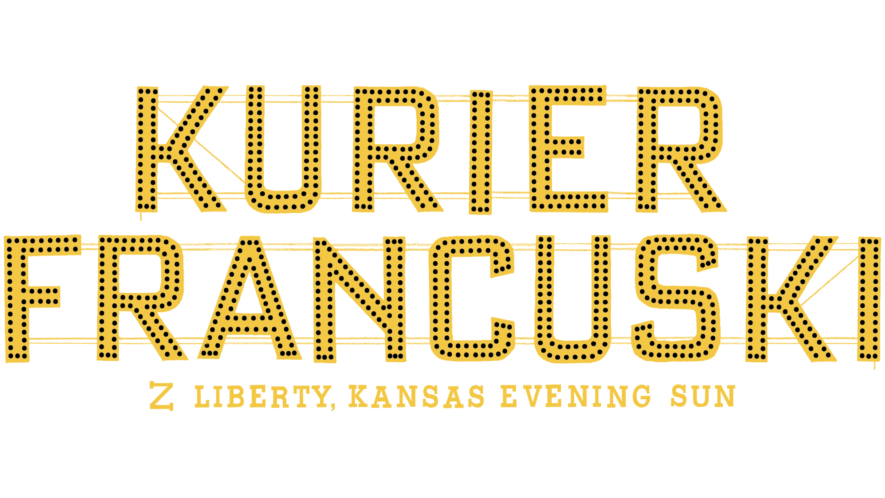 Kurier francuski z Liberty, Kansas Evening Sun