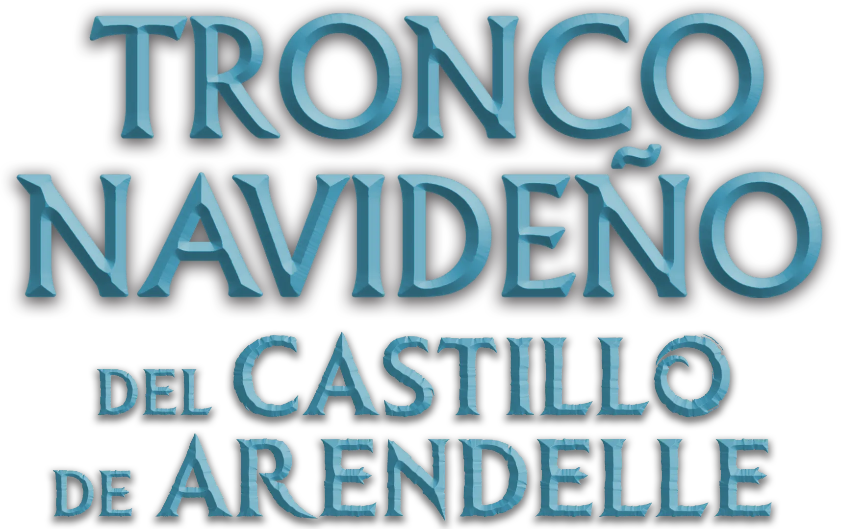 Tronco navideño del castillo de Arendelle