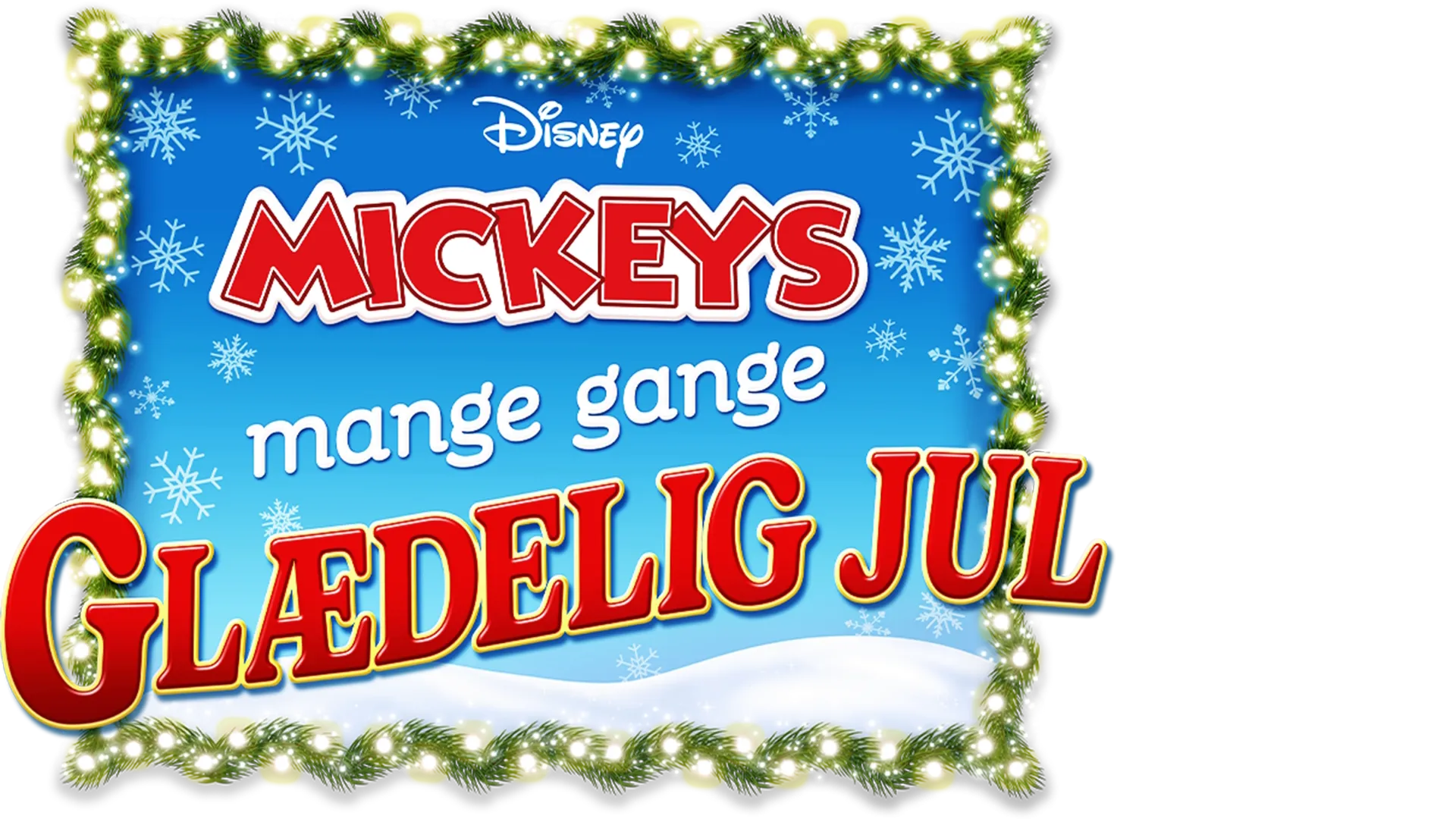 Mickeys mange gange glædelig jul