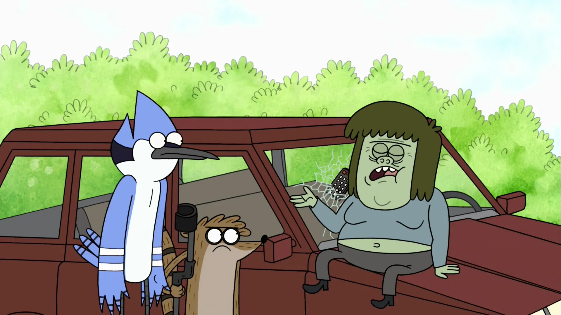thumbnail - S5:E3 Benson's Car